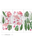 Small Decor Transfer Flamingo Pink