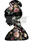 Siirtokuva Floral Silhouette