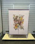 MYYTY - SOLD: Liinavaatekaappi ”Neiti Kesäheinä” (Unique Refurbished Linen Closet)