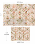 A1 Decoupage fiberpapper Aged Machinery Elegance - 60 x 85 cm