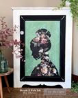 Siirtokuva Floral Silhouette