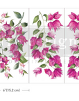 Small Decor Transfer Wild Flowers