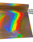 APS transfer foil: Gold Hologram - Rainbow Foil
