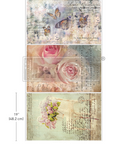Dreamy Delights - Decoupage kuitupaperisetti 49x76 cm 3 kpl/pkt