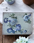 Small transfer image Doodle Flowers