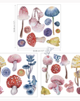 Magic Mushrooms Siirtokuva 60x94 cm - Hokus Pokus (3 arkkia)