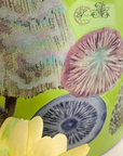 Magic Mushrooms Siirtokuva 60x94 cm - Hokus Pokus (3 arkkia)