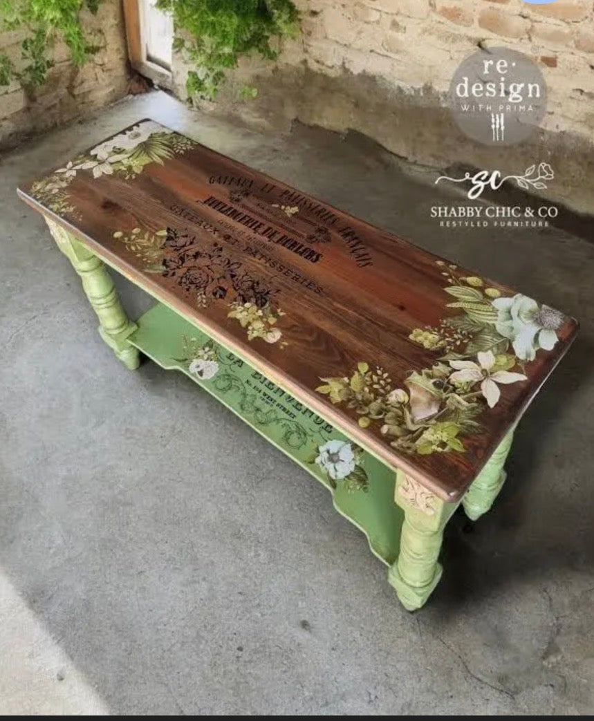 Decor Transfers® - Froggy Meadow Green