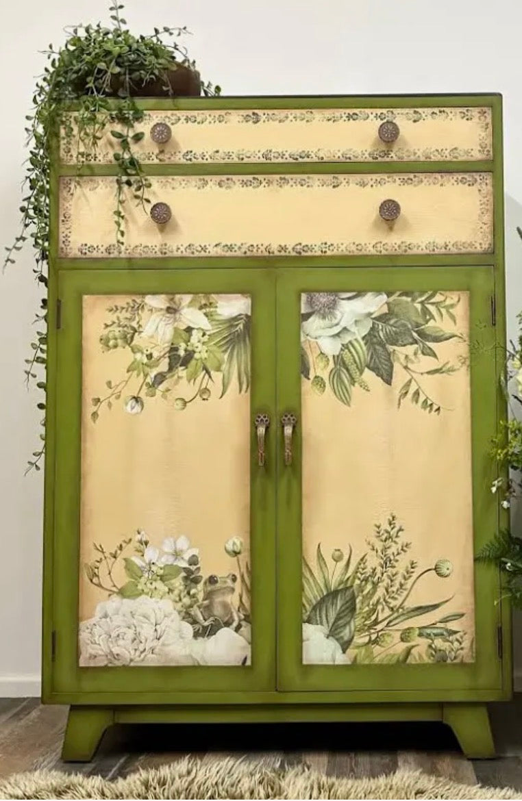 Decor Transfers® - Froggy Meadow Green