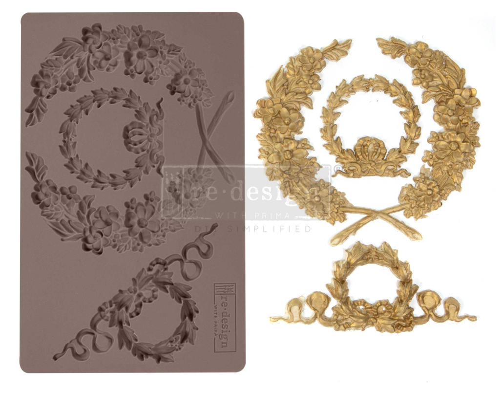 Redesign Decor Moulds - Laurel Wreath