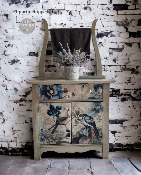 Sapphire Wings - Decoupage kuitupaperisetti 49x76 cm - 3 kpl