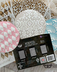Koristesabluuna Decor Stencil - Decadent Walls - 15 x 23cm