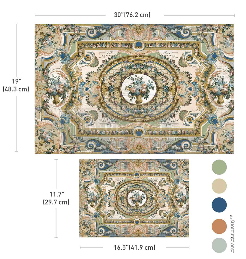 Redesign - FIBER paper SET - Serenade in Blue