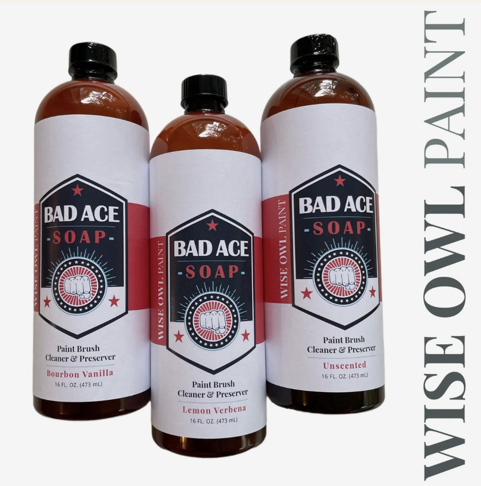 Bad Ace Brush Soap - pensselipesu Lemon Verbena