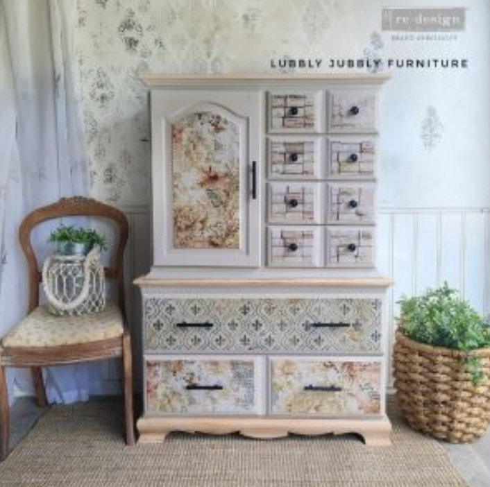 Enchanted Romance - Decoupage Fibre Set 49x76 cm - 3 pcs