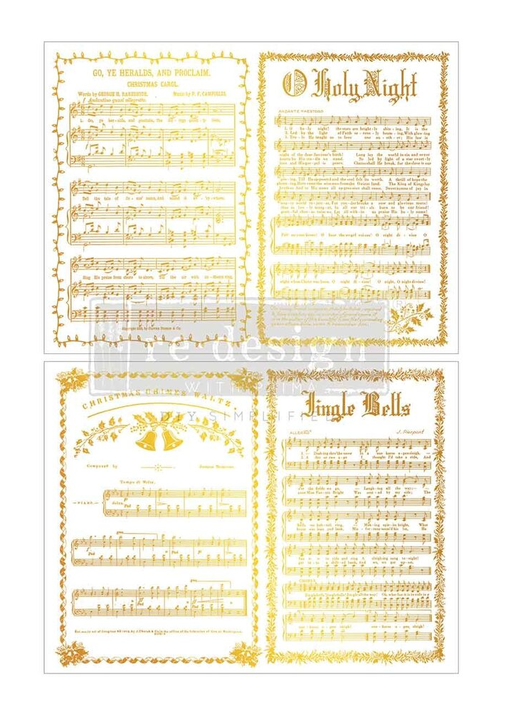 Middy Foil Transfers Kacha Yuletide Symphony