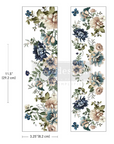 Small transfer image Doodle Flowers