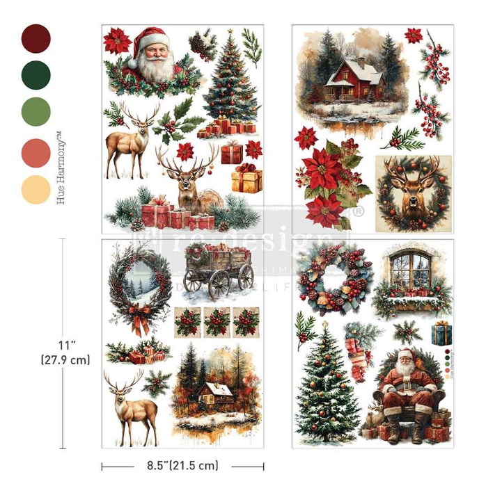 Middy Transfers siirtokuva Yuletide Nostalgia