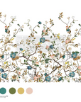 Decor Transfers® Siirtokuva -  Blue Vine