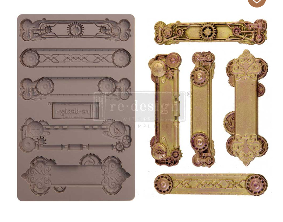Decor Moulds® - Steampunk Plates