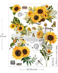 Middy Transfers H2O - Rustic Amber Petals